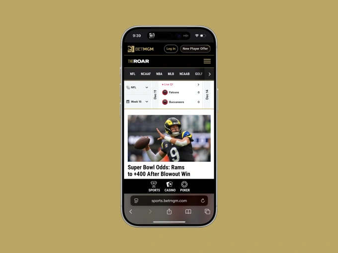 BetMGM screenshot 2